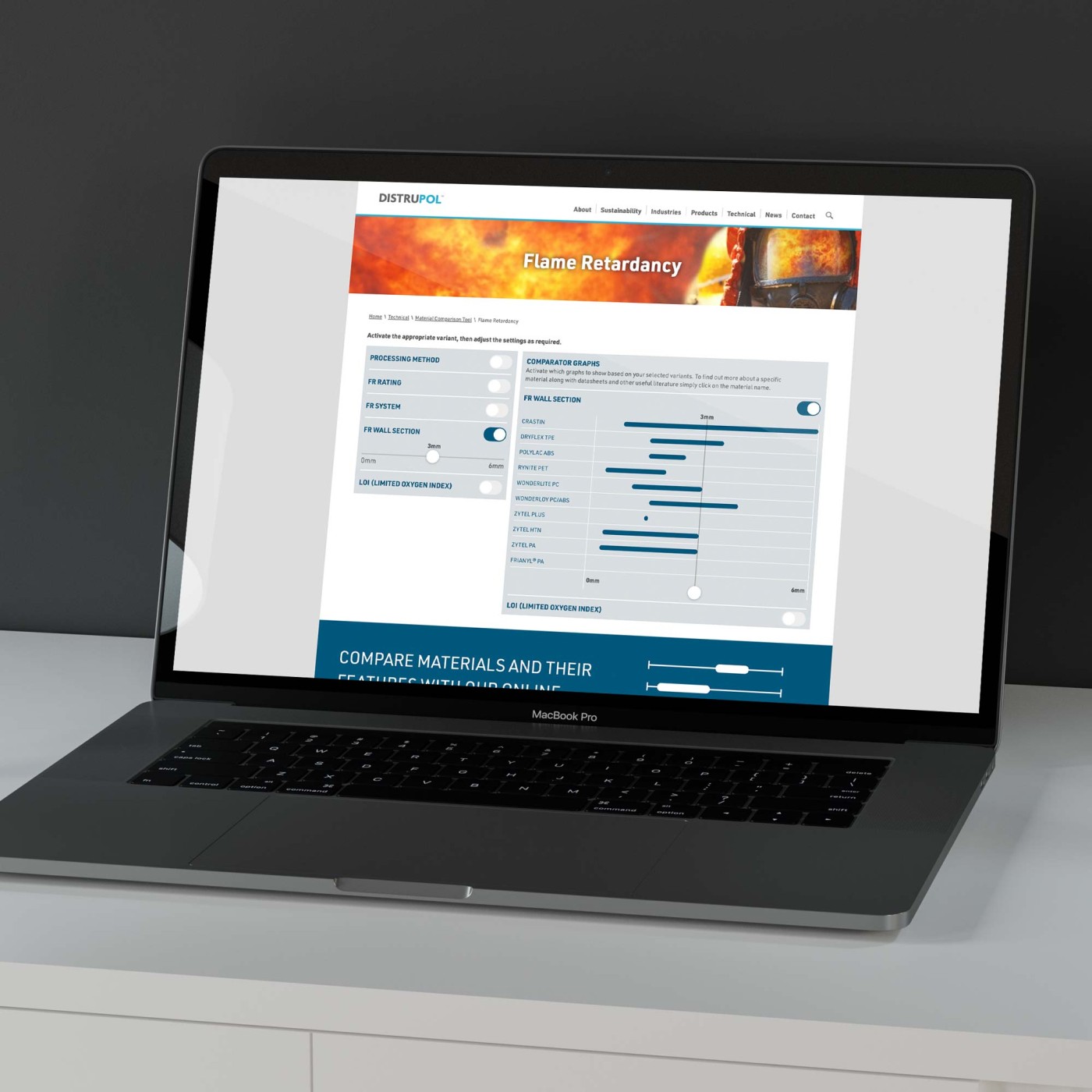 Distrupol Laptop Mockup